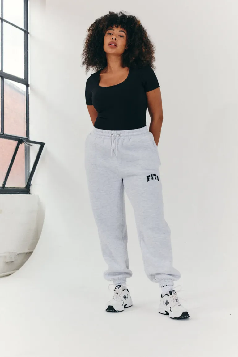 Fits Embroidered Cuffed Joggers