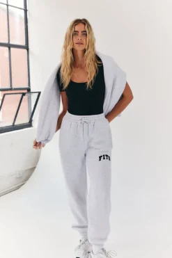 Fits Embroidered Cuffed Joggers