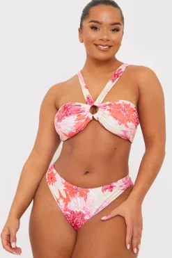 Floral Seamless Boomerang Bikini Bottom