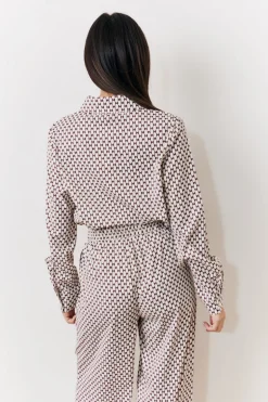 Geo Printed Relaxed Shirt