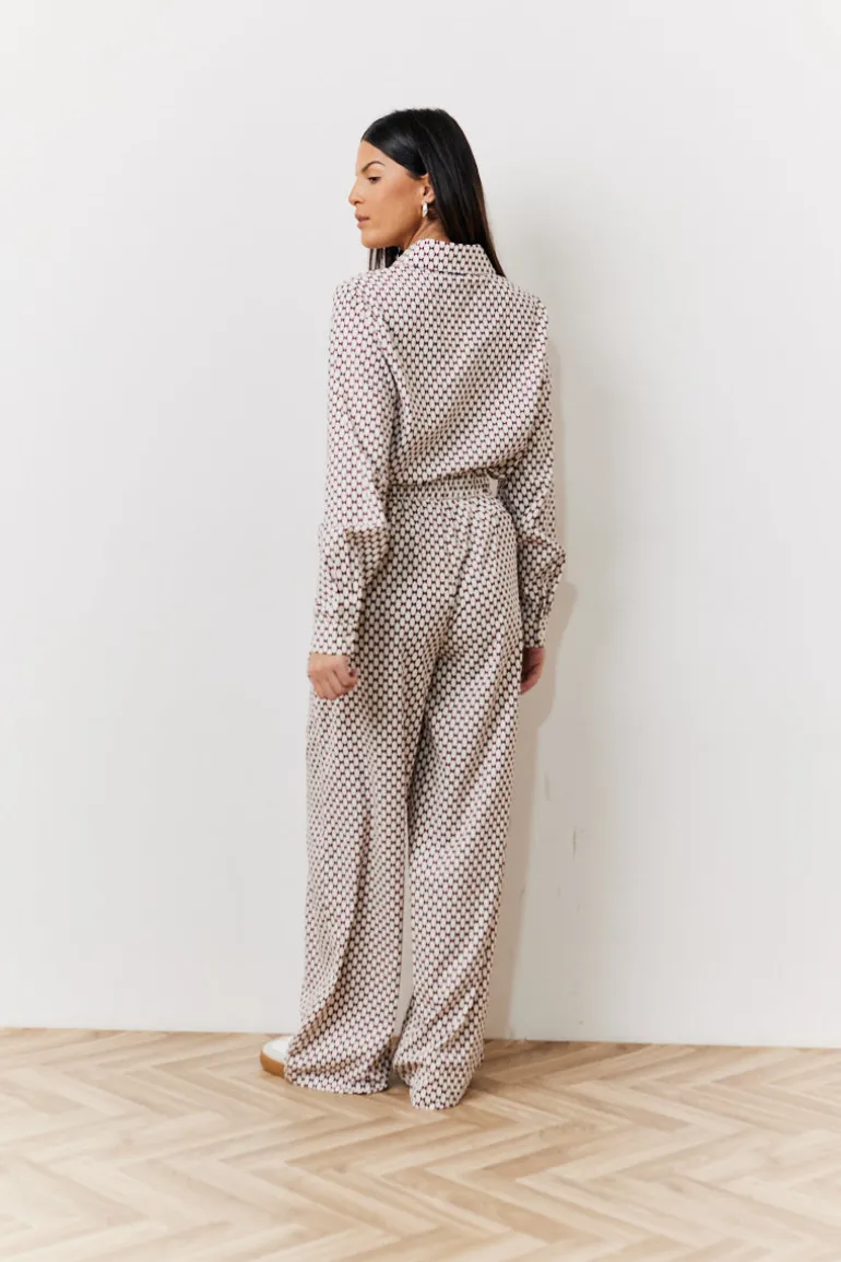 Geo Printed Relaxed Shirt