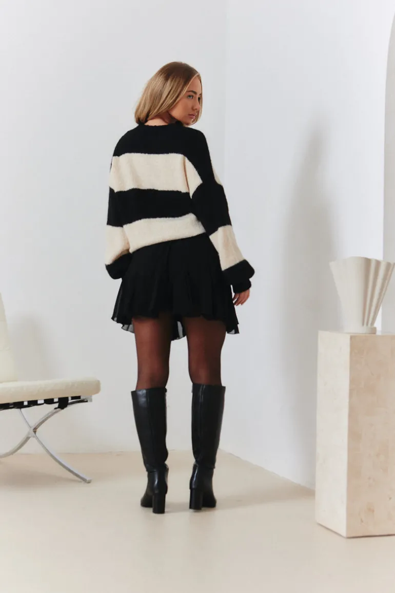 Godet Mini Skirt