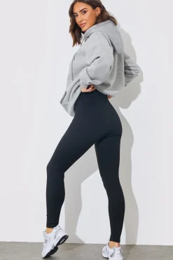 High Waisted Fleece Lined Legging