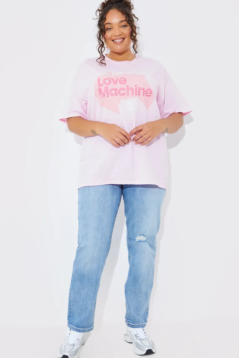 I'm Just a Love Machine' Slogan T-Shirt