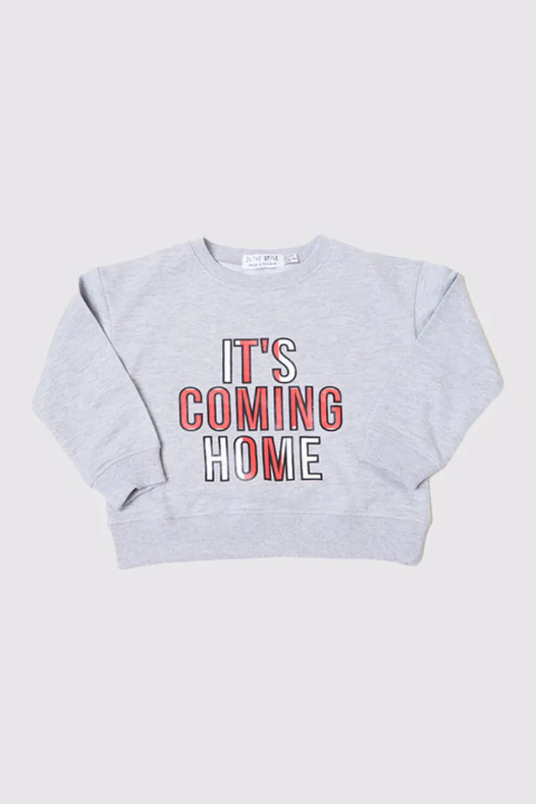 It's Coming Home Slogan Unisex Sweater
