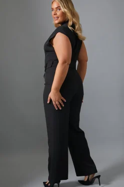 Key Hole Front Jumpsuit