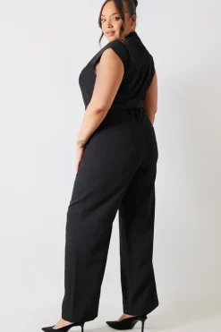 Key Hole Front Jumpsuit