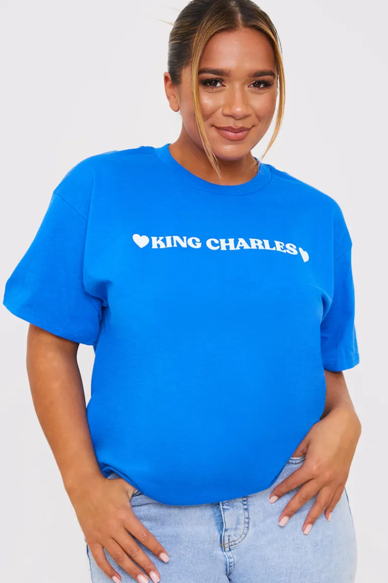 King Charles Slogan T-Shirt