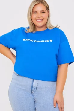 King Charles Slogan T-Shirt