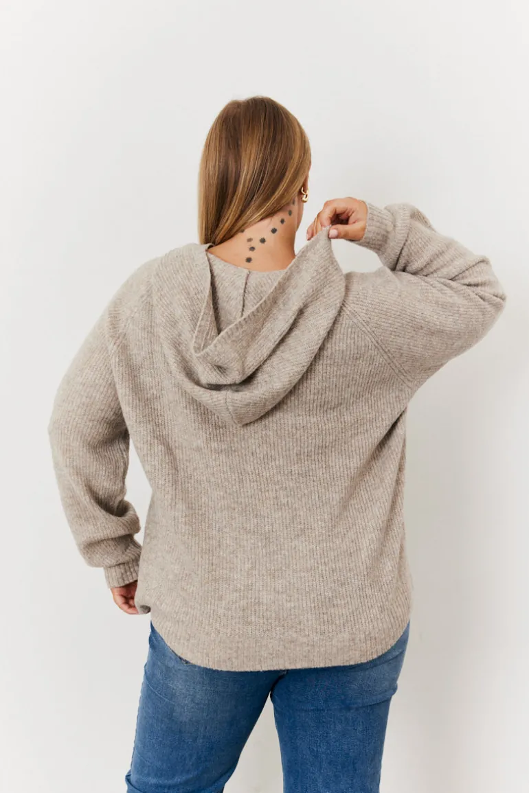 Knitted Hoodie