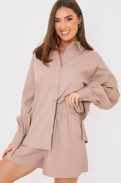 Linen Look Floaty Co-Ord Shorts