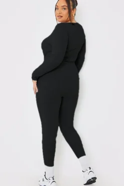 Long Sleeve Scoop Neck Unitard