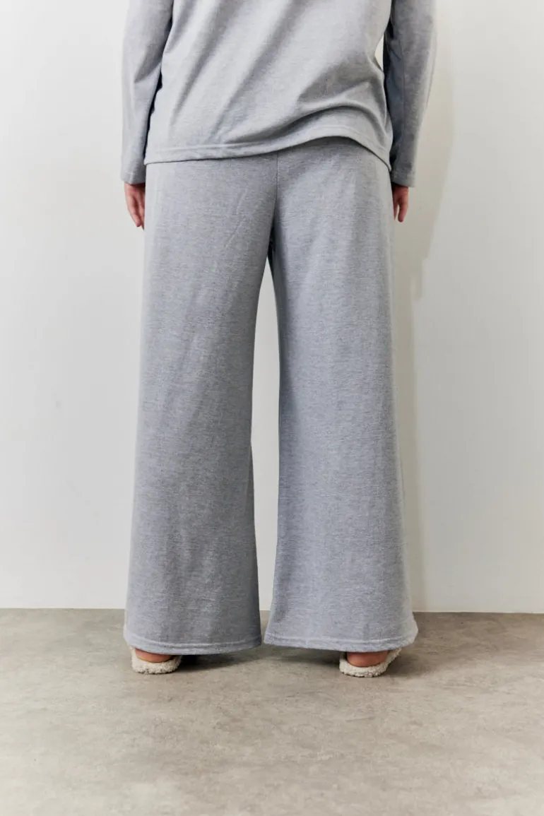 Long Sleeve Top and Trouser Slogan PJ Set