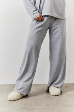 Long Sleeve Top and Trouser Slogan PJ Set