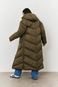 Longline Puffer Jacket