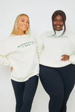 Manhattan Slogan Sweater