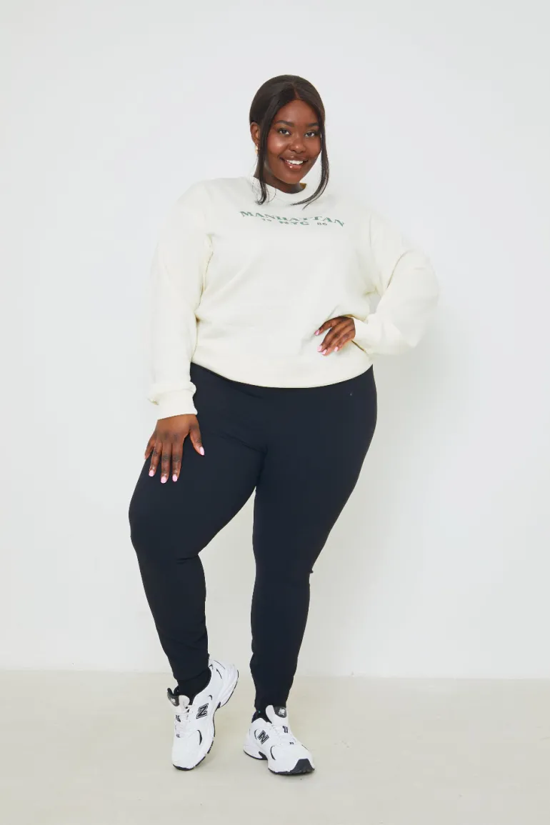 Manhattan Slogan Sweater