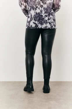 Maternity Leather Look Legging