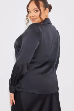 Matte Satin Blouse