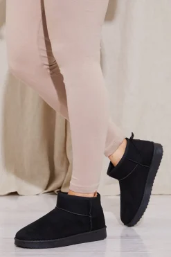 Mini Faux Suede Boot