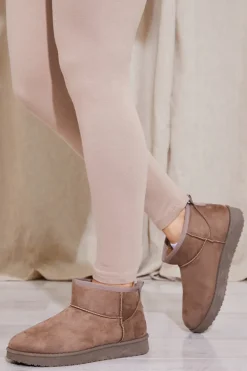 Mini Faux Suede Boot