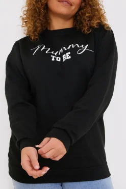 Mummy To Be Slogan Sweater