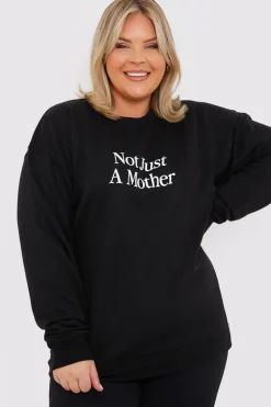 Not Just A Mother Slogan Sweater