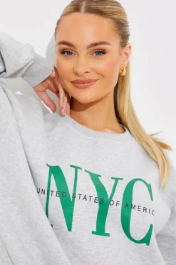 NYC Printed Sweatshirt