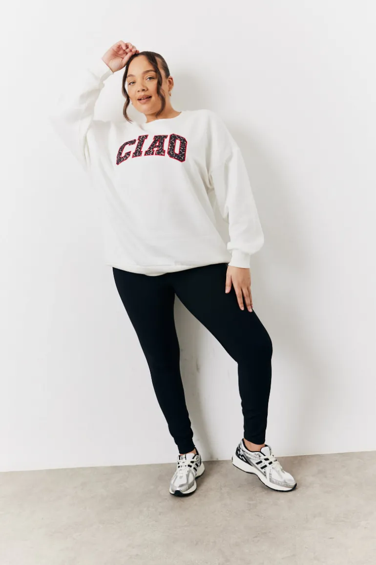 Off White Ciao Slogan Sweatshirt