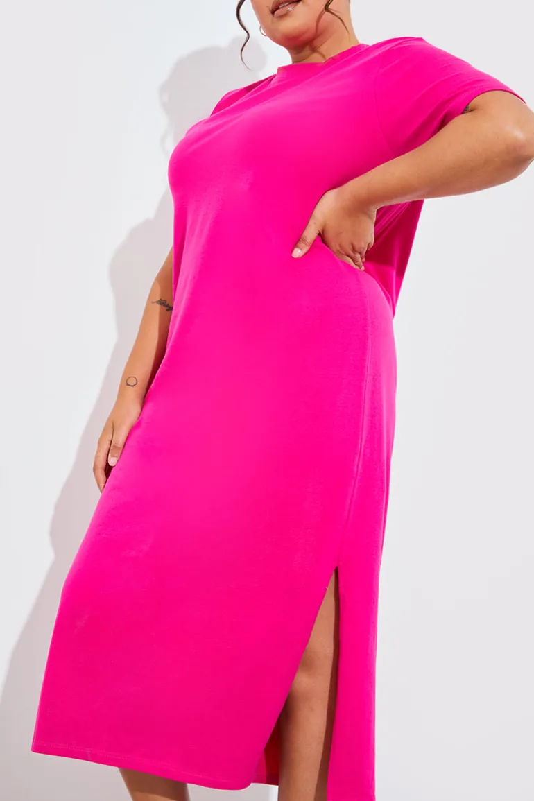 Oversized Midaxi T-Shirt Dress