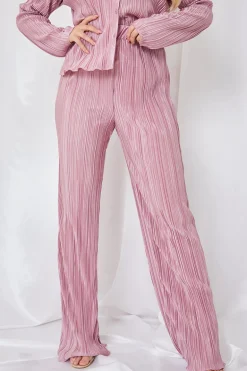 Plisse Trousers