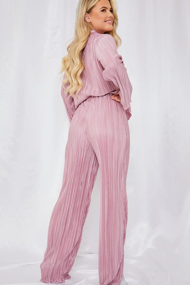 Plisse Trousers