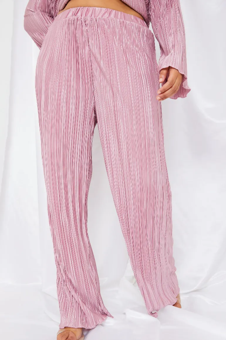 Plisse Trousers