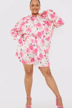 Printed Co-Ord Short