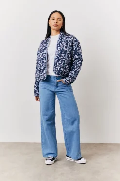 Reversible Printed Quilted Jacket