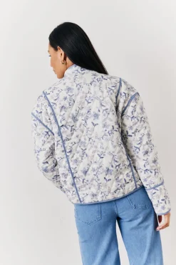 Reversible Printed Quilted Jacket