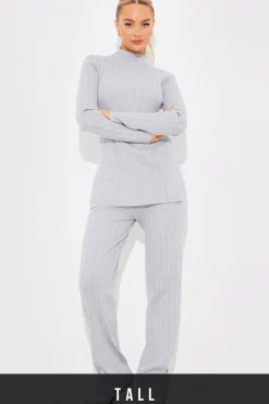 Rib Knitted Co Ord Trouser