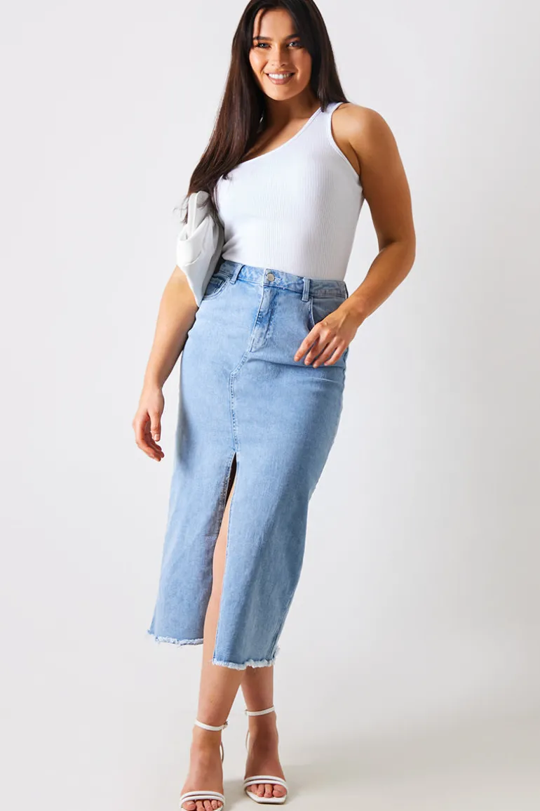Ribbed One Shoulder Vest