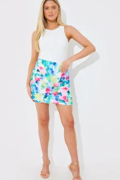 Ruched Mini Co-Ord Skirt