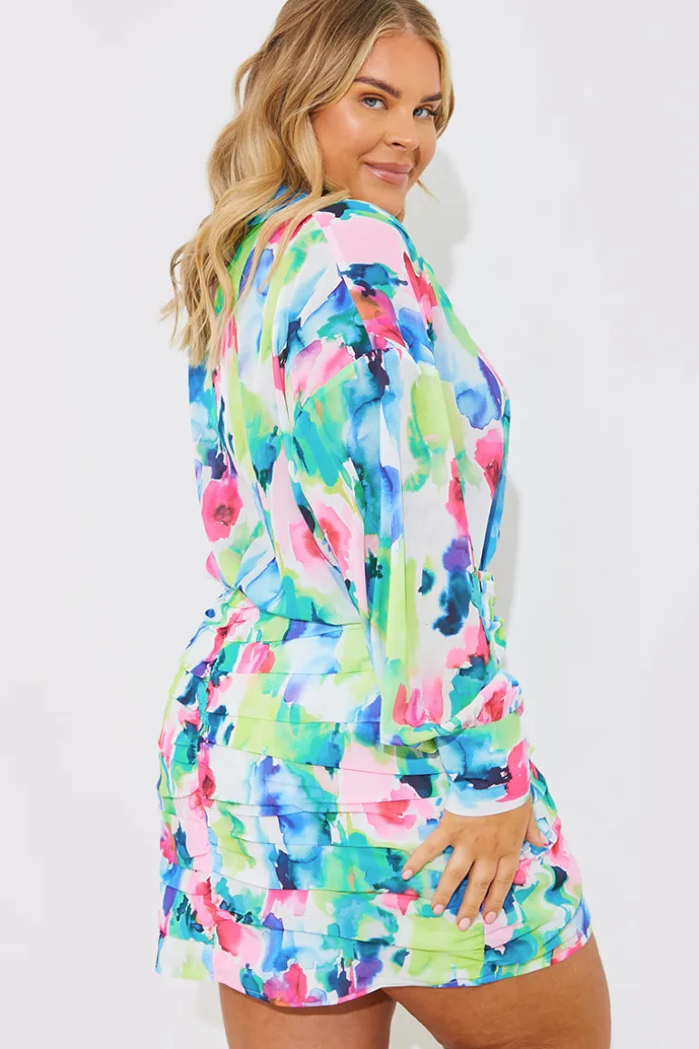 Ruched Mini Co-Ord Skirt