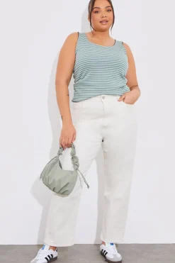 Ruched Strap Grab Bag