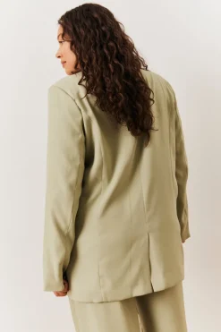 Sage Relaxed Blazer