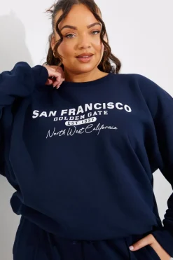 San Francisco Embroidered Sweatshirt