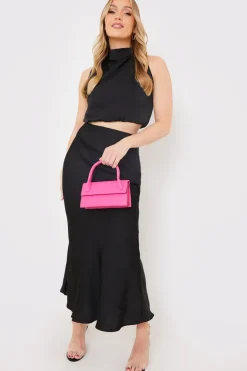 Satin Maxi Co Ord Skirt