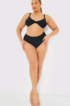 Sculpt And Control High Waist High Leg Bikini Bottom