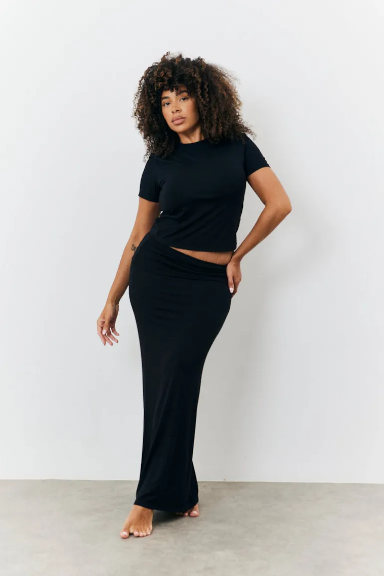 Sculpting Short Sleeve Crew Neck T-Shirt