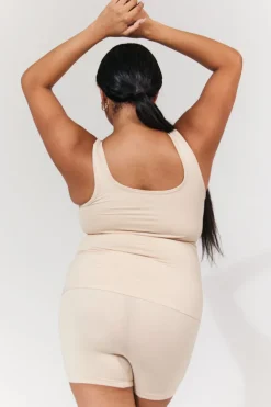 Seamless Scoop Neck Snatched Shapewear Top