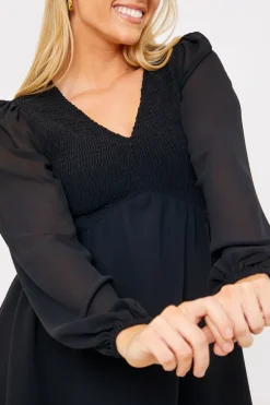 Shirred Bust Smock Top