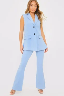 Sleeveless Oversized Blazer