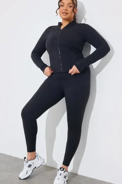 Soft Touch Zip Through Jacket